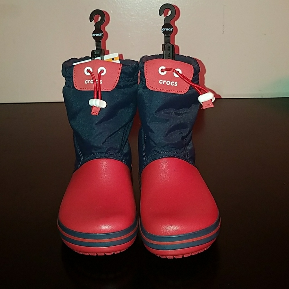 Juniors Croc Boots
